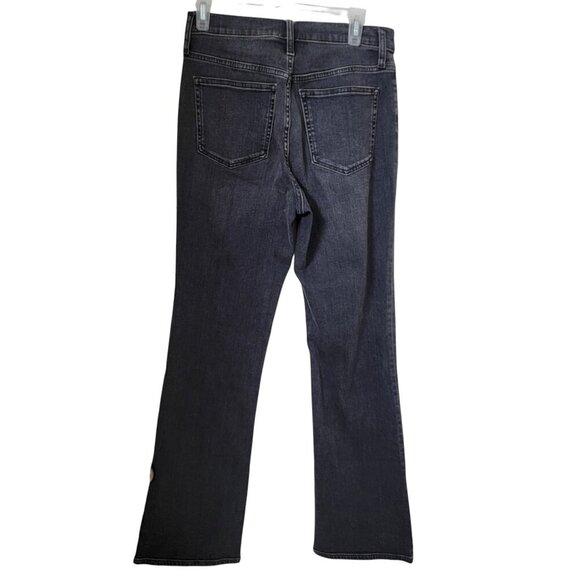 J. Crew Size 29 Washed Black Curvy Full Length Demi Boot Denim Jeans, NWOT - Picture 3 of 15